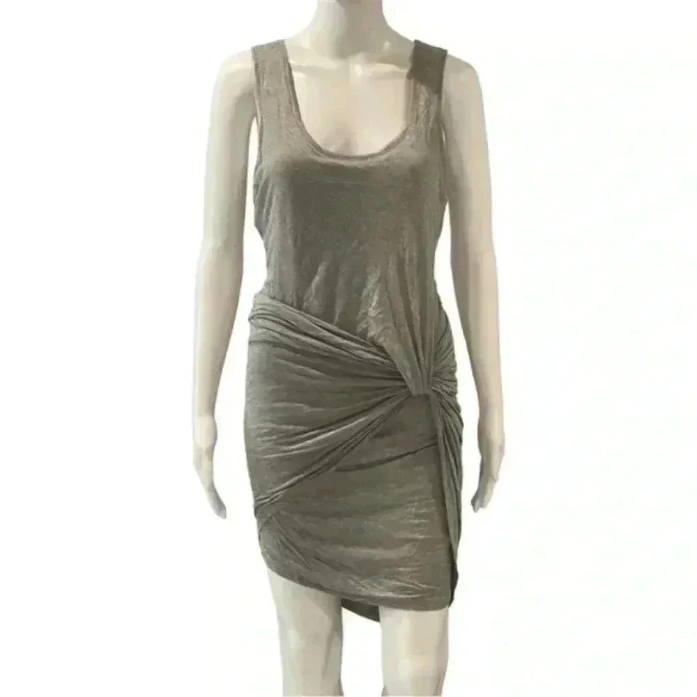 Planet Gold Women's Knit Knot Dress
Grey